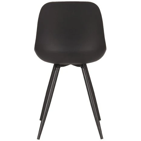 Label51 Eetkamerstoel Monza Zwart achterkant