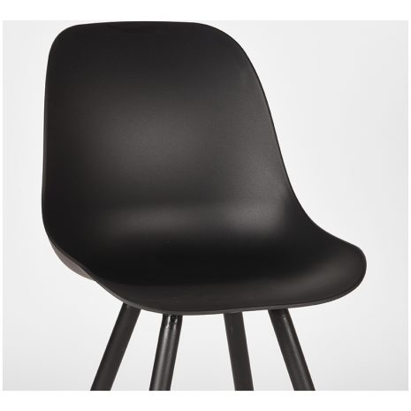 Label51 Eetkamerstoel Monza Zwart detail