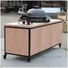 buitenkeuken douglas industrieel met grill guru kamado + pit