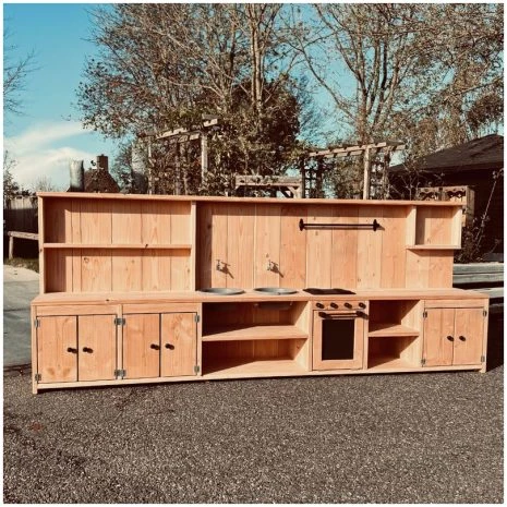 zand en watertafel gemaakt van douglashout xl