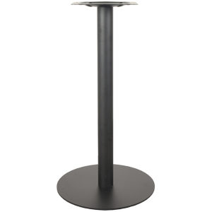 LABEL51 Voordelige Bartafelpoot Enkel - Zwart Metaal Rond 40x40x92cm, diameter 70cm