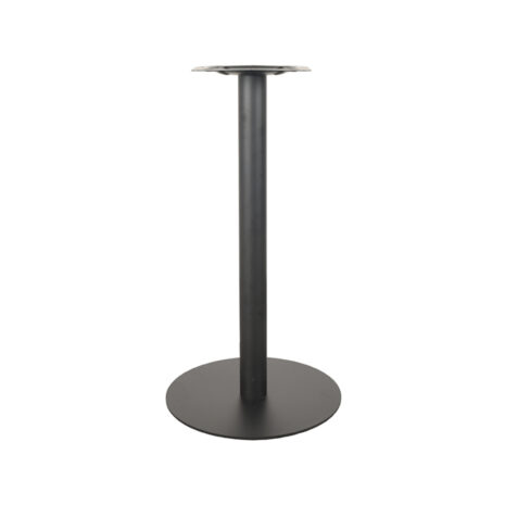 LABEL51 Voordelige Bartafelpoot Enkel - Zwart Metaal Rond 40x40x92cm, diameter 70cm