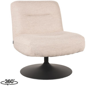 LABEL51 Fauteuil Eli - Naturel - Boucle