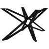 uniek Onderstel - 3D-Model - 140x80 cm - Gepoedercoat zwart - Ijzer