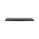 Zwart Tafelblad Straight Edge - Zwart - Mangohout - 120 cm Straight