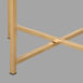 detail gouden onderstel bijzettafel dox