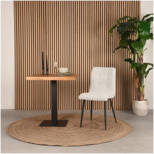 Beige eetkamerstoelen