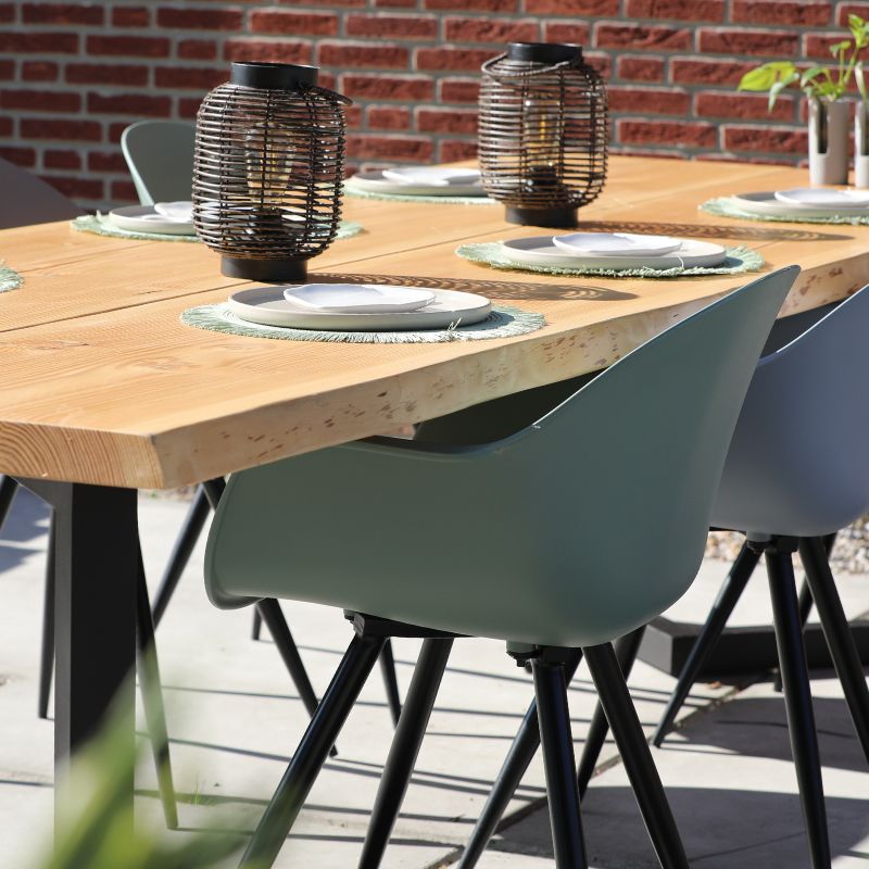tuintafel houten tuinmeubelen met boomstamblad douglas tuintafel houten tuinmeubelen met boomstamblad douglas