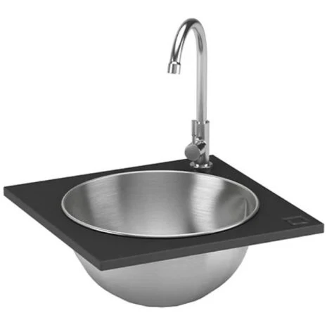 wet inox spoelbak met kraan zwart oneq wet inox spoelbak met kraan -zwart -oneq