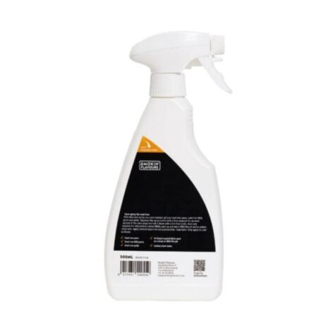 Cast Iron Care Spray Smokin’ Flavours - achterkant