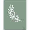 Tuinposter - leaf green
