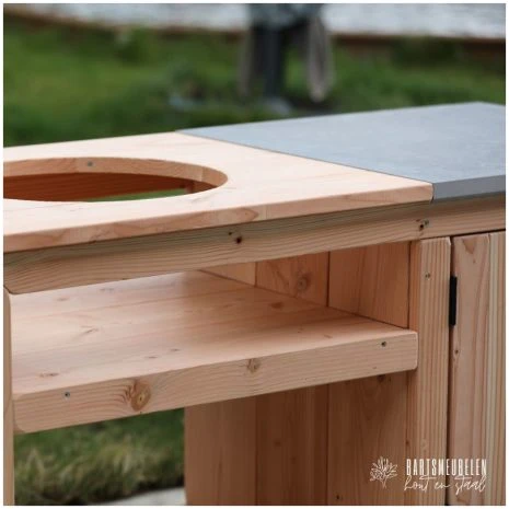 detail foto Kamado compact tafel douglas 150x70