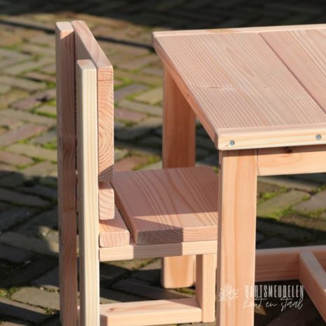 detail kinder tuinset puck voor peuters