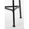 Detail Zwarte plantentafel Metaal - H120 x Ø35 cm