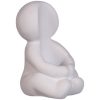 kaarsenhouder knuffel wit
