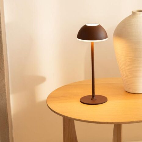 jens living tafellamp roest oplaadbaar