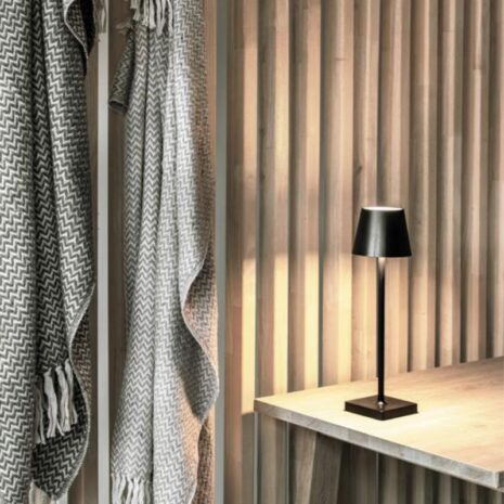 sfeerafbeelding Tafellamp Led Touch:Usb Zwart - Gusta