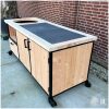 buitenkeuken hout en staal goes - douglas