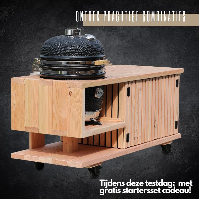 ontdek prachtige combinaties (buitenkeuken + kamado)