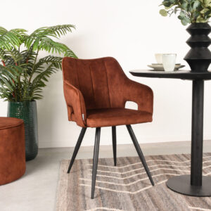 Eetkamerstoelen velours
