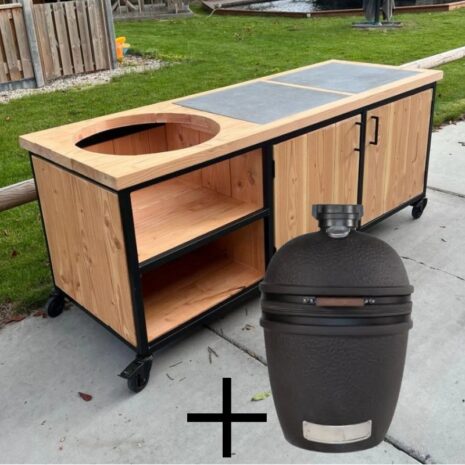 Douglas buitenkeuken Dordrecht en The Bastard Urban Large Solo Kamado