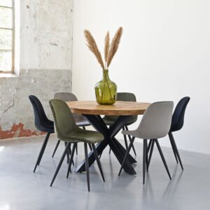 velvet eetkamerstoelen
