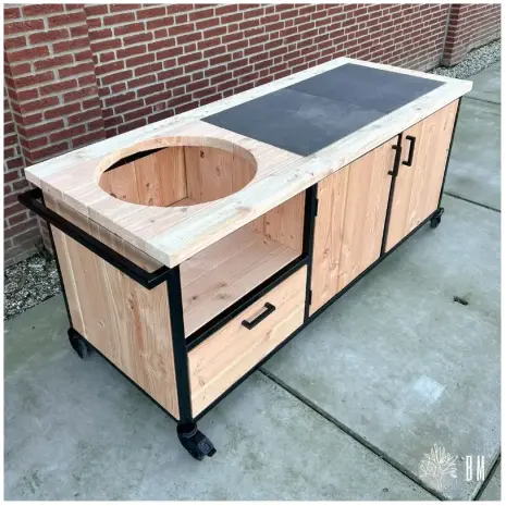 douglas Buitenkeukenen staal Goes