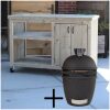 Buitenkeuken steigerhout hoog Buitenkeuken steigerhout hoog + the Bastard Urban Large Solo Kamado