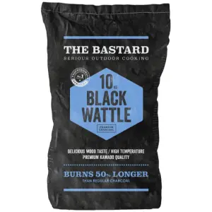 The Bastard Black Wattle Charcoal – 10 kg premium houtskool