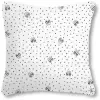 achterzijde Wit Tuinkussen- Relax, trek je slippers aan en laat 't gaan' – Zoedt – 40x40cm