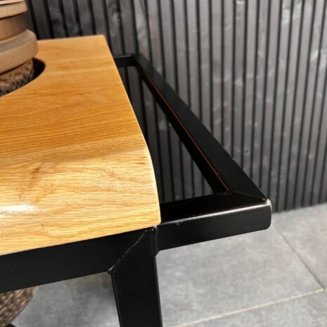 duwstang kamado trolley eikenhout