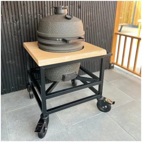 moderne Kamado trolley eikenblad