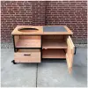 BBQ tafel Charlie, douglas met keramische blad