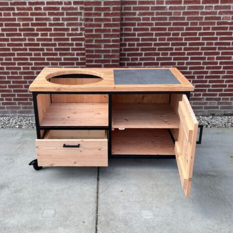 BBQ tafel Charlie, douglas met keramische blad