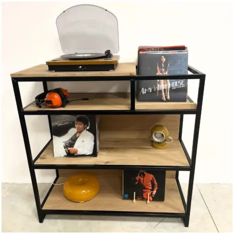 LP vinyl platenkast industrieel