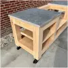 Oak XL buitenkeuken op wielen