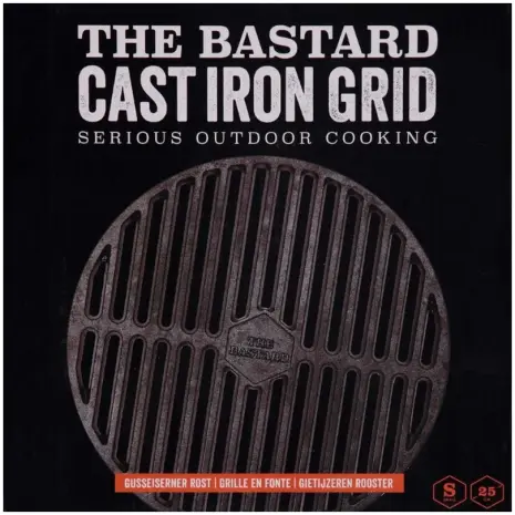 The Bastard Cast Iron Grid Small 25 cm