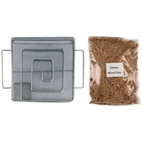 The Bastard Cold Smoke Generator set met kersen rookhout