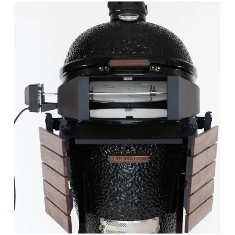 The Bastard Pizza Rotisserie Medium in kamado
