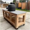 The Bastard kamado Buitenkeuken oak XL