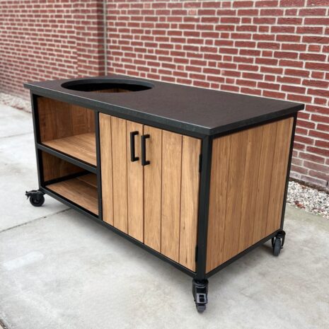 BBq keuken Fraké Compact zwart granieten blad