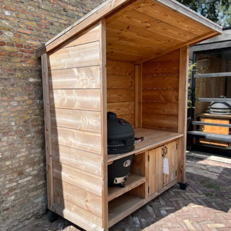 Showmodel BBQ keuken overkapping + Keij Kamado Showmodel BBQ keuken overkapping + Keij Kamado