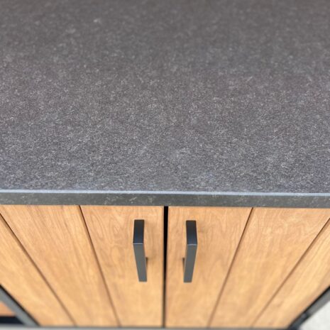 zwart graniet blad Buitenkeuken Fraké