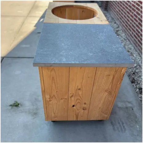 Keramische tegel BBQ buitenkeuken voor de Grill Guru voorraad