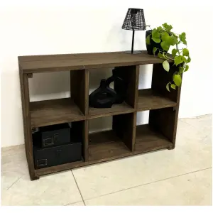 Steigerhouten vakkenkast 5 Showmodel