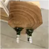 Suar houten wijnrek details