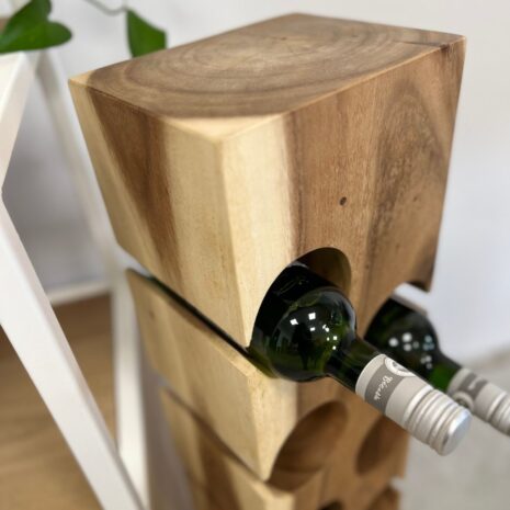 houten wijnrek groot