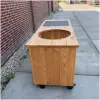 voorraadmodel Kamado Tafel met tegel Douglas 180 cm