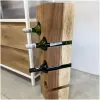 wijnrek suar hout