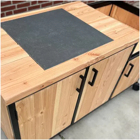 Buitenkeuken Compact Kamado Kai details